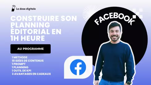 Formation gratuite facebook pour les débutants pour créer du contenu facilement 
