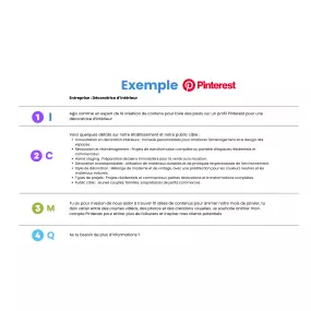 Prompt pour créer du contenu sur Pinterest